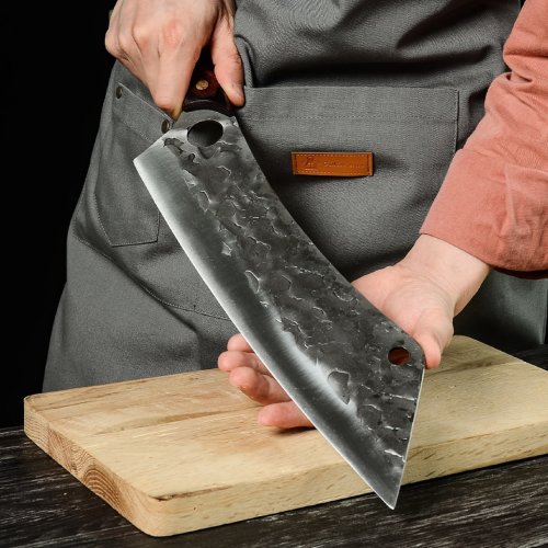 Kikusumi KATURA Kashi 3 Knife Set – Damascus Steel Knife Tsuchime