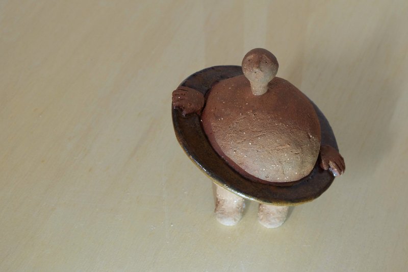 | Luna 陶偶系列 | 肥星球 陶偶 陶器 擺設 - 擺飾/家飾品 - 陶 咖啡色