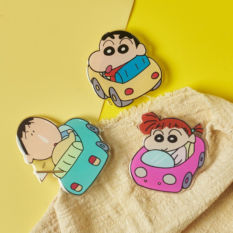 Crayon Shin-chan Bumper Car Series Airbag Holder - Phone Accessories - Acrylic Multicolor