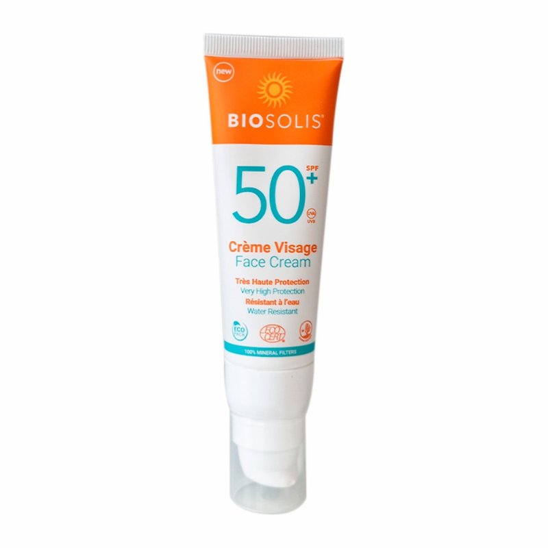 【BIOSOLIS】臉部高效防曬隔離乳 SPF50  50ml - 臉部/身體防曬 - 濃縮/萃取物 白色