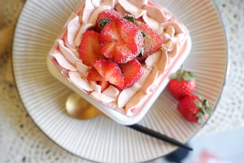 Winter only─Strawberry Berry Coolie - ขนมคบเคี้ยว - อาหารสด สึชมพู