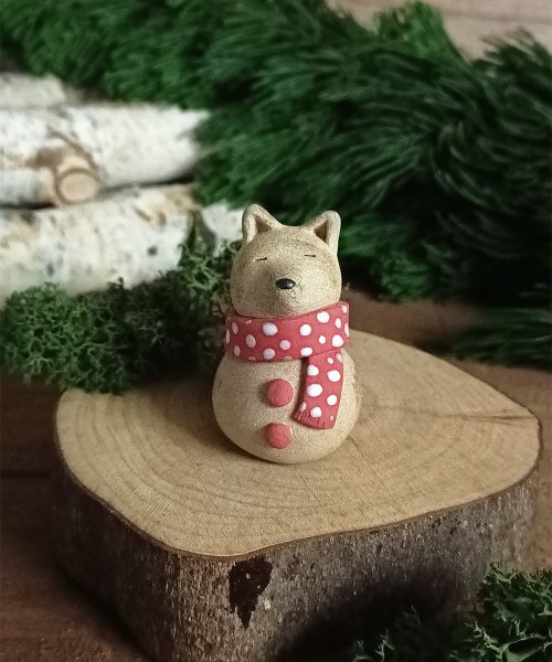 クリスマスシリーズ│ベアベアスノーマン陶器人形 - ショップ