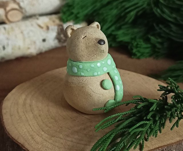 クリスマスシリーズ│ベアベアスノーマン陶器人形 - ショップ