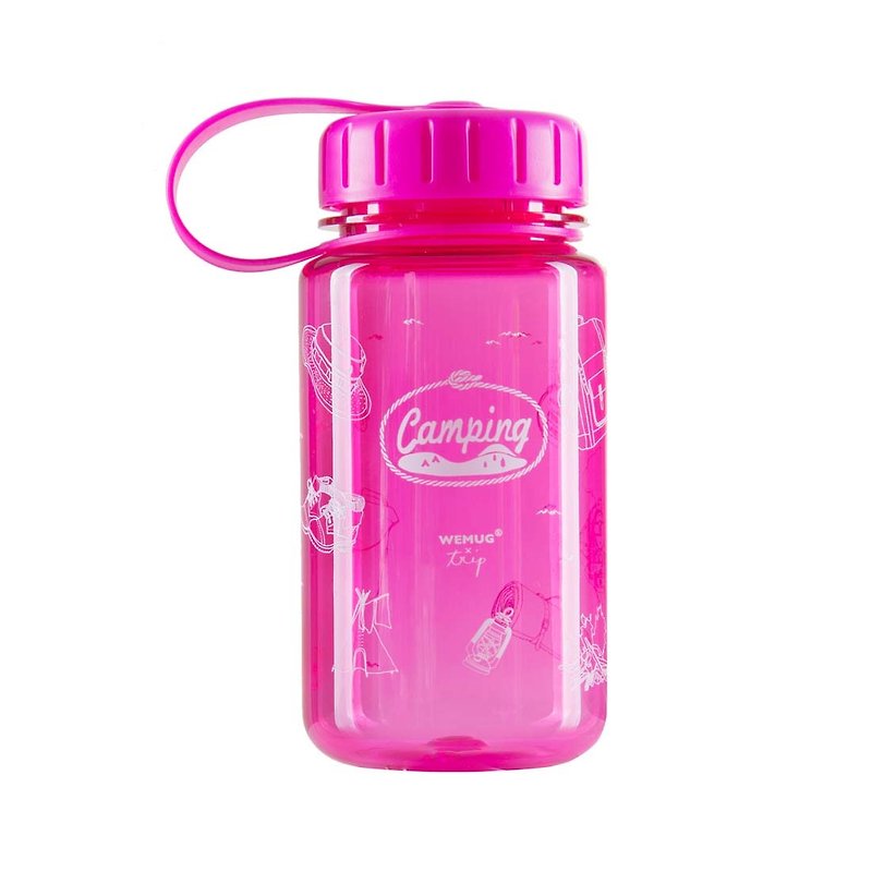 WEMUG Water Bottle -- Pink - ถ้วย - พลาสติก 