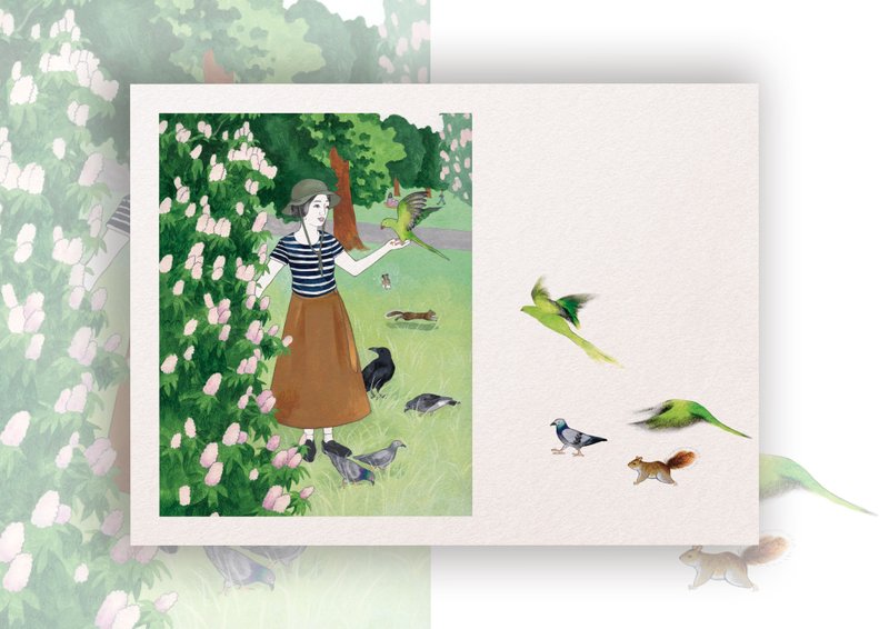 藝術微噴複製圖 | 【自由】 - 海報/掛畫/掛布 - 紙 綠色