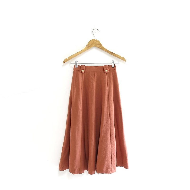 │Slowly│Romantic style - vintage wool skirt │vintage. Retro. Literature. Made in Japan - กระโปรง - ขนแกะ หลากหลายสี