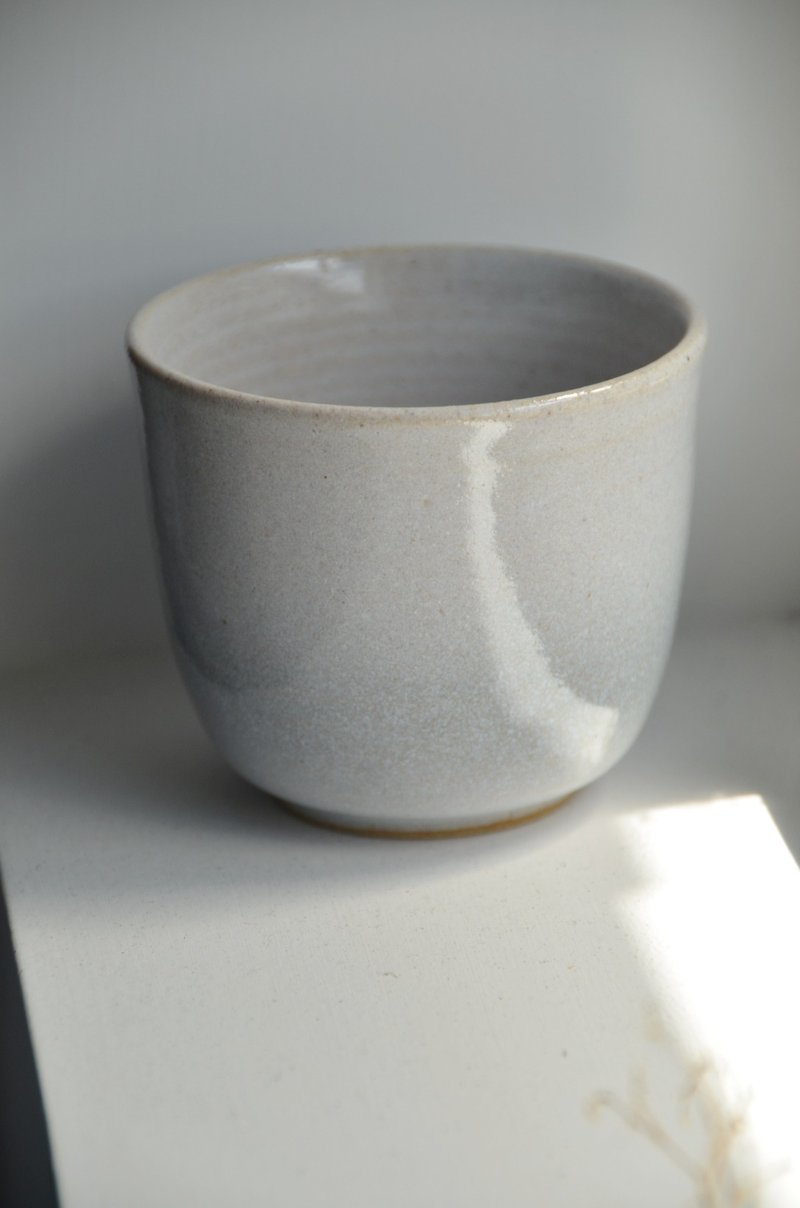 陶杯 | 霧灰紫 - 茶壺/茶杯/茶具 - 陶 紫色