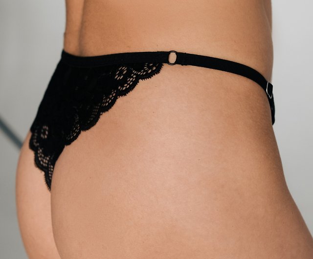 Erotic panties with beads - crotchless lace panties - Underwear for women -  Shop OwnMe Women's Underwear - Pinkoi