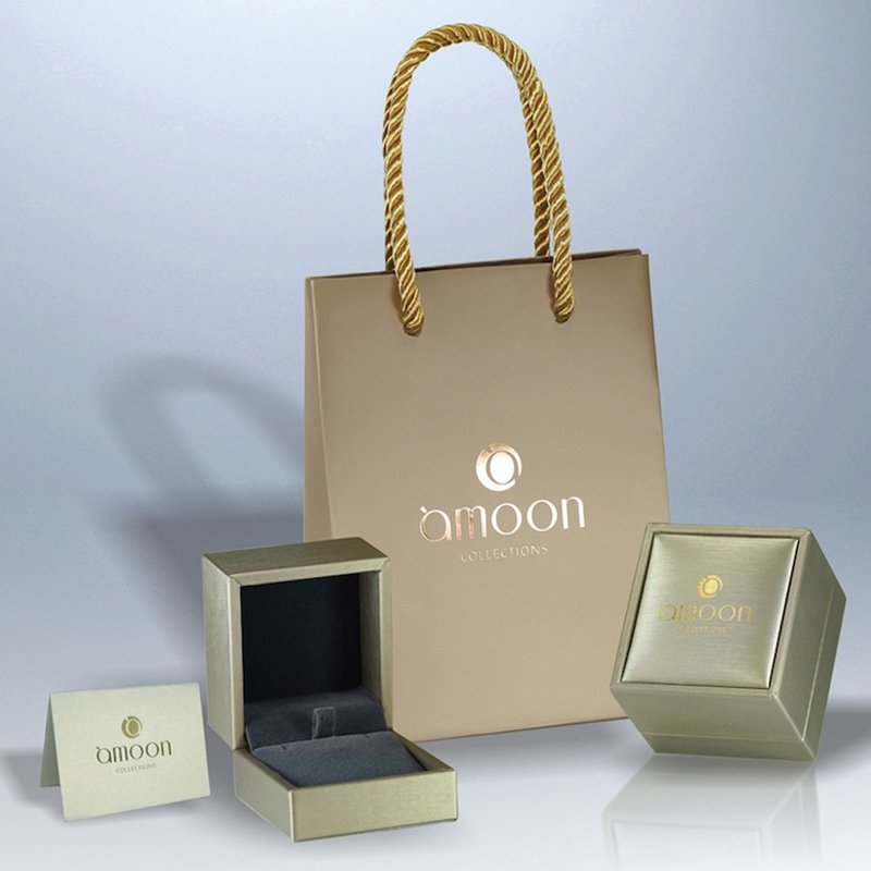 [Exquisite packaging] One jewelry box and one handbag | àmoon special packaging - อื่นๆ - กระดาษ สีทอง