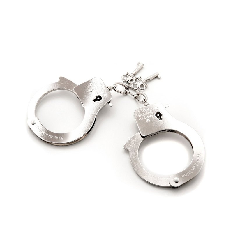 Fifty Shades of Grey, You Are Mine, metal handcuffs - Adult Products - Other Metals 