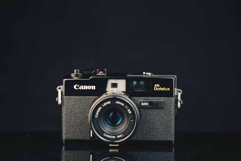 Canon A35 Datelux #619 #135底片相機 - 相機/拍立得/底片相機 - 其他金屬 黑色