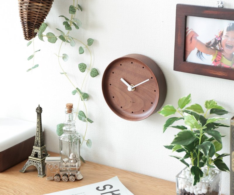 旭川工藝 DREAMY PERSON kime 時鐘 - 時鐘/鬧鐘 - 木頭 