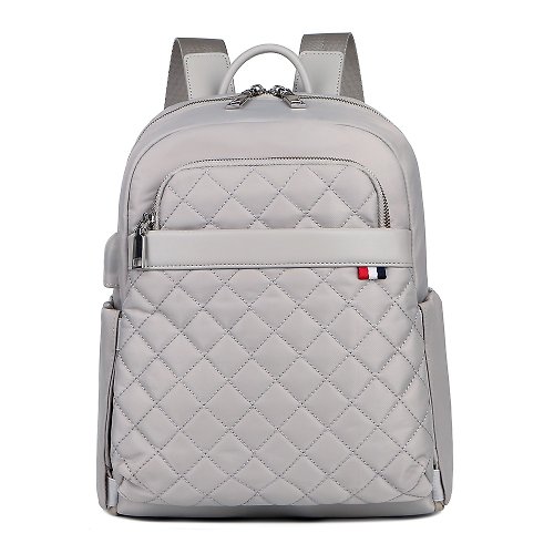 Nordace Ellie Mini-淺灰色|10寸平板電腦小背包 防潑水 雙肩後背包 旅遊