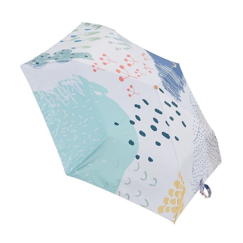 boy tri-fold ultra-light sunscreen pencil umbrella-Huashu - ร่ม - ไฟเบอร์อื่นๆ สีน้ำเงิน