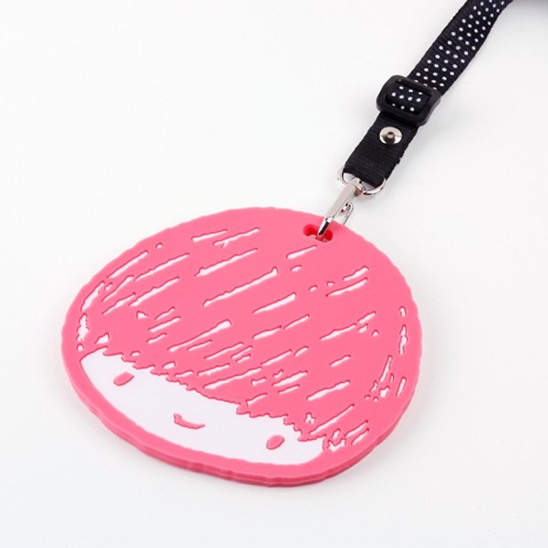 Datoumei / identification tag sets - ID & Badge Holders - Plastic Pink