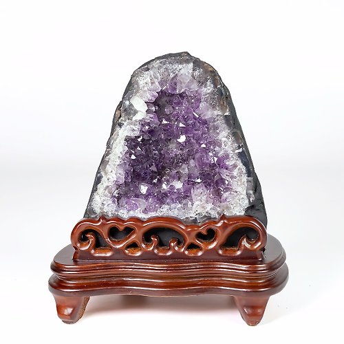 石之王 King Stones - 水晶天然石飾品、原礦 ESP 巴西小紫晶洞 451042