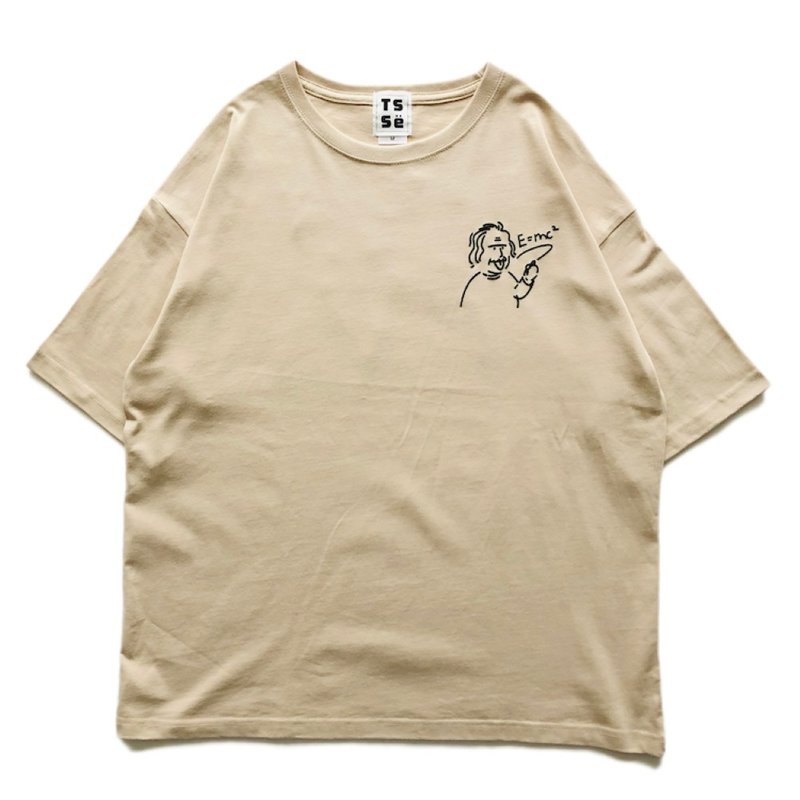 TSSe SCIENTIST BIG TEE - Women's T-Shirts - Cotton & Hemp Khaki