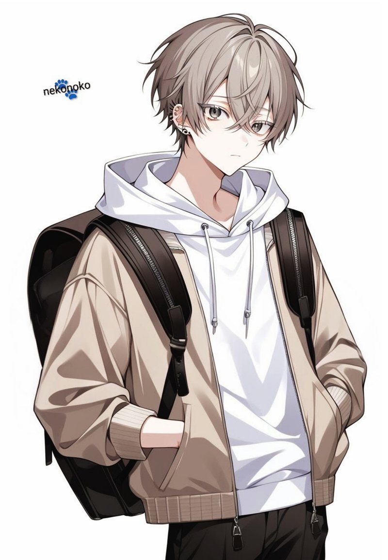 原創人物貼紙 No.500 - 貼紙 - 紙 