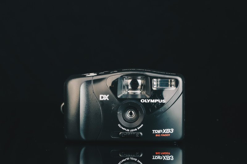 OLYMPUS TRIP XB3 BIG FINDER＃256＃135フィルムカメラ - カメラ・チェキ - 金属 ブラック