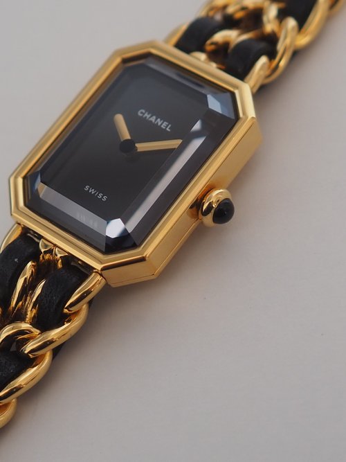 CHANEL シャネル プルミエール ウォッチ 腕時計 サイズM ゴールド