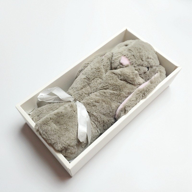 美國Quiltex超柔軟動物嬰兒毯安撫毯禮盒組 毛毯 空調毯 - 彌月禮盒 - 聚酯纖維 多色