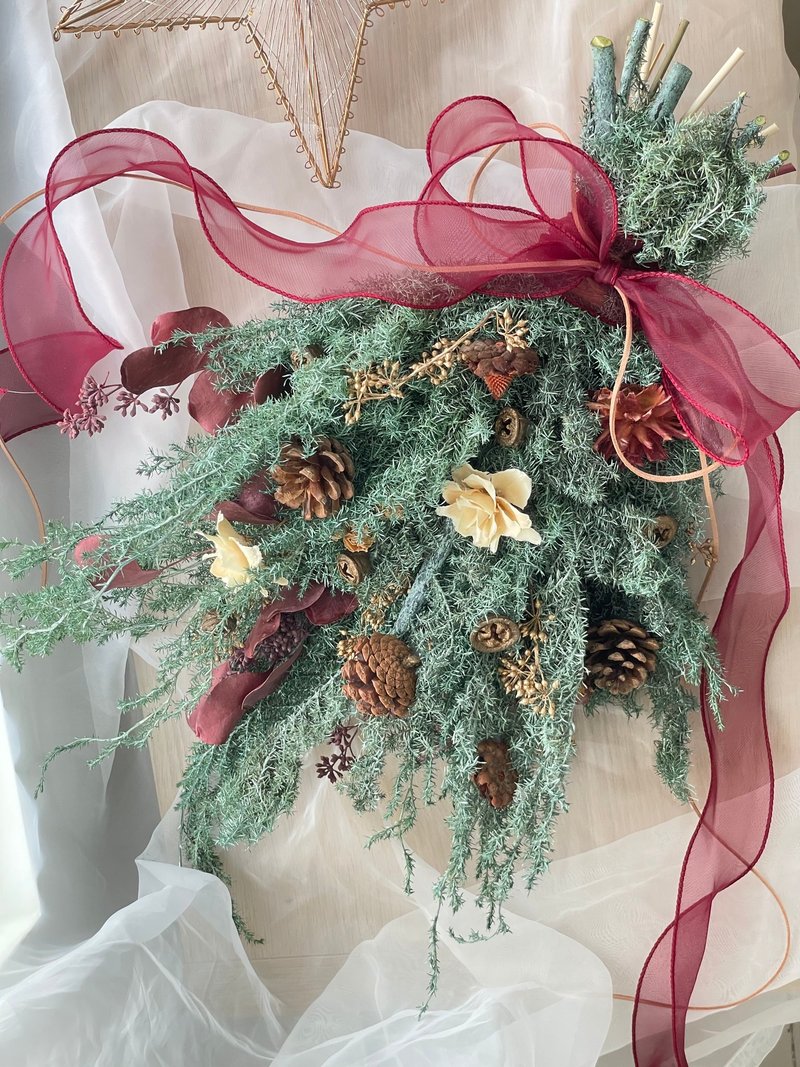 Hanging Christmas tree/Christmas hangings/Christmas gifts/Christmas decorations/customized - ของวางตกแต่ง - พืช/ดอกไม้ 