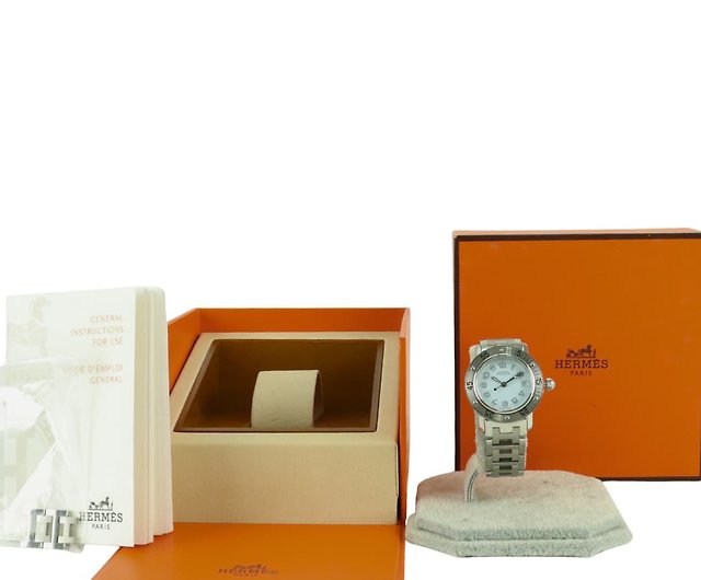 Good Hermes Clipper Diver CL5.210 watch (01399) - Shop Fingertips Vintage  Women's Watches - Pinkoi