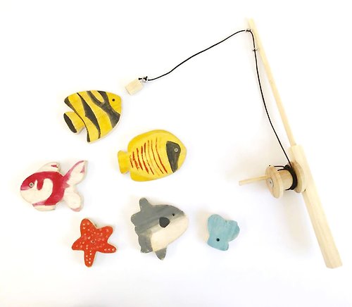 木窩窩 【DIY材料包】親子 兒童釣魚趣