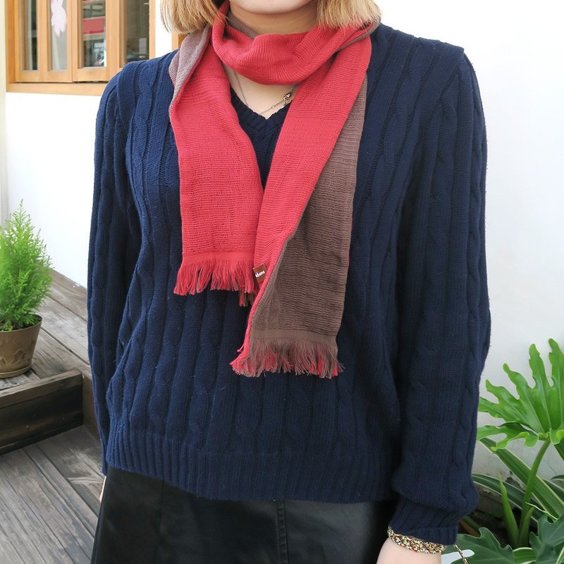 CM聯名今治窄版雙色圍巾|獨家訂製|百搭配件|新色上市|必收推薦 - 圍巾/披肩 - 棉．麻 多色