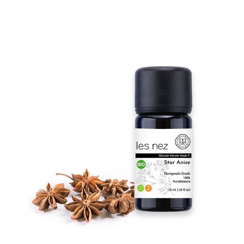 【Les nez 香鼻子】天然單方大茴香(八角)純精油 10ML - 香氛/精油/擴香 - 精油 黑色