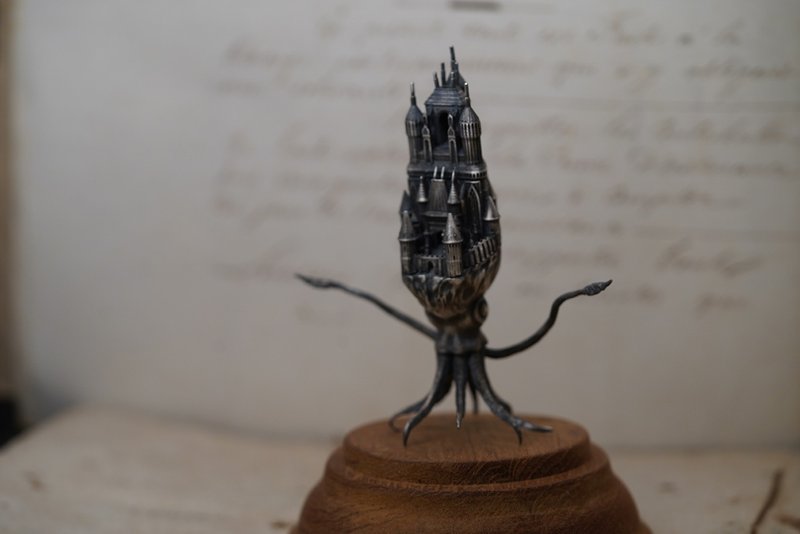 925 Silver Confidante Sculpture - Items for Display - Sterling Silver 