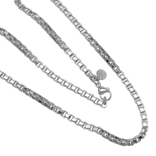 日本直送】ティファニーネックレスベネチアン45cm シルバー925 約37.3g