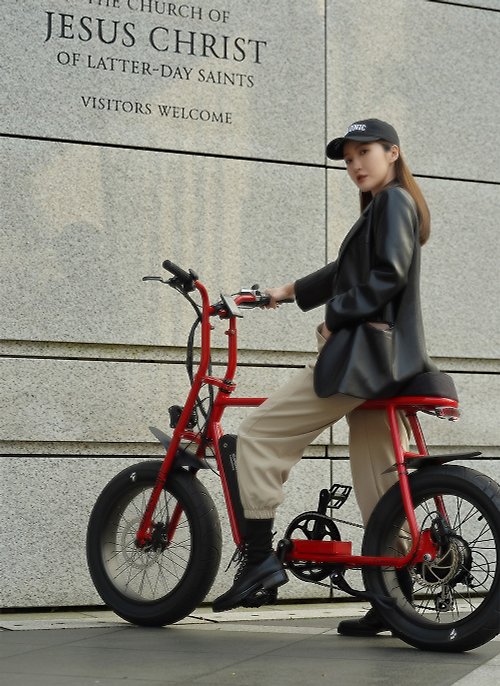 Superfast lab 電單車改裝工作室 【Superfast】電輔自行車MiniNova-紅色
