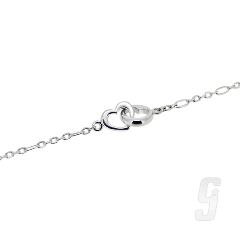 Geometry-Heart Necklace - Necklaces - Sterling Silver 