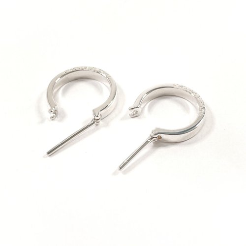 日本直送中古美品】ティファニーTIFFANY&Co. ピアスフープパロマ
