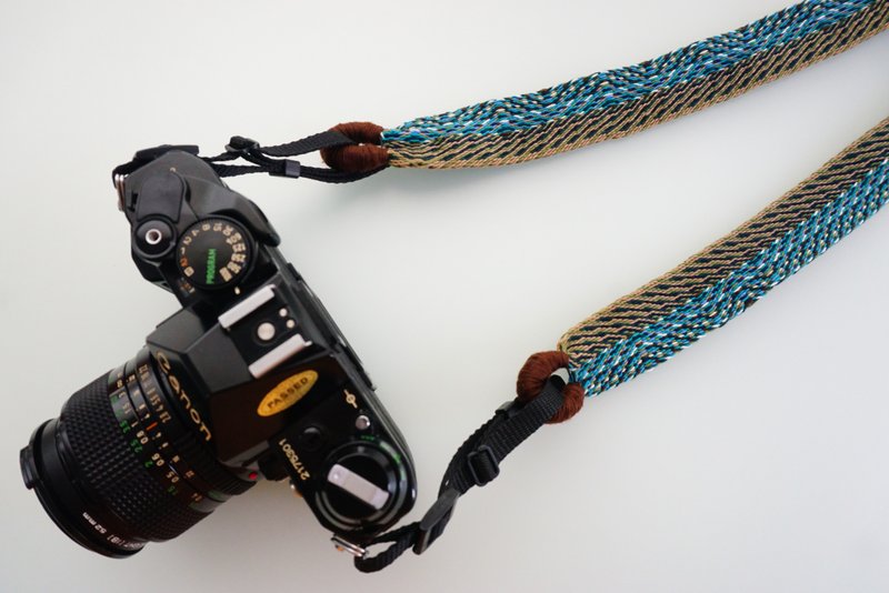 Camera Strap Bilateral Wide Hole Mobile Phone Crossbody Strap - ขาตั้งกล้อง - ผ้าฝ้าย/ผ้าลินิน หลากหลายสี