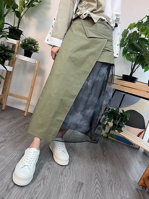 MOD Double Layer Skirt 22.67 - Green