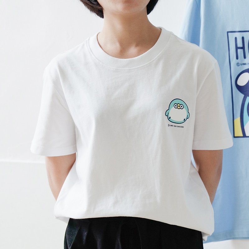 PP mini Little Penguin-Little Penguin Short T I am PP - Women's T-Shirts - Cotton & Hemp 
