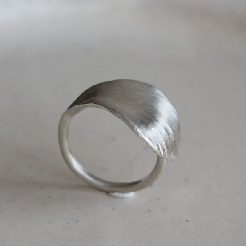 Petal ring - 戒指 - 純銀 銀色