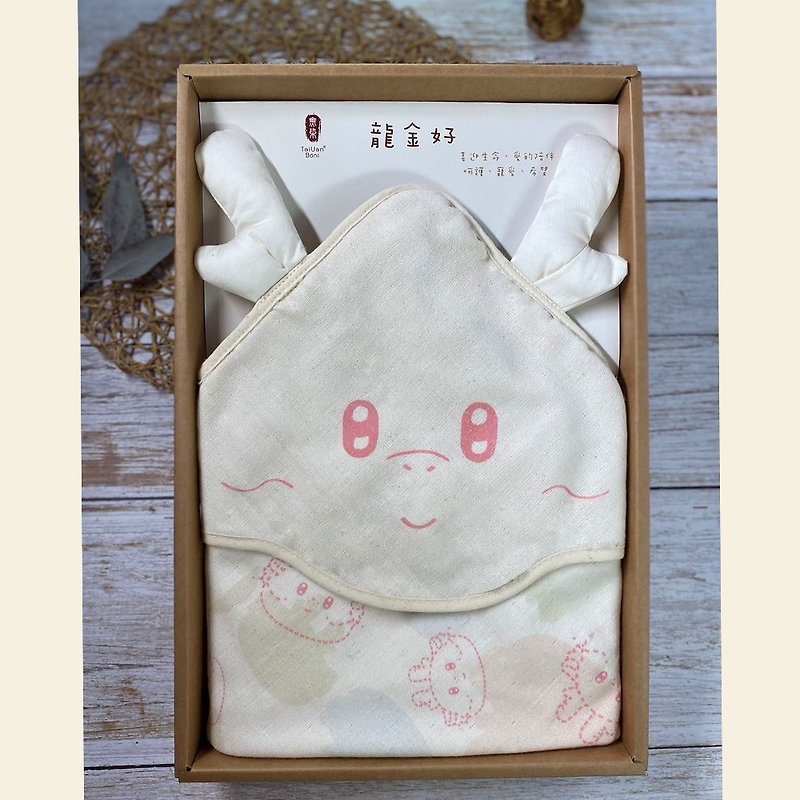 Gauze wrap gift box-Longjinhao-pink - Baby Gift Sets - Cotton & Hemp 