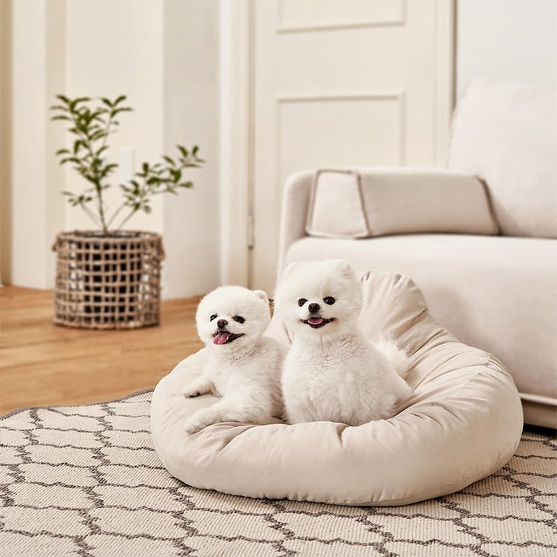 [A must-have cozy nest for pets] Doudou pillow, pet sleeping mat, fur kid kennel, pet nest fur kid - อื่นๆ - ผ้าฝ้าย/ผ้าลินิน 