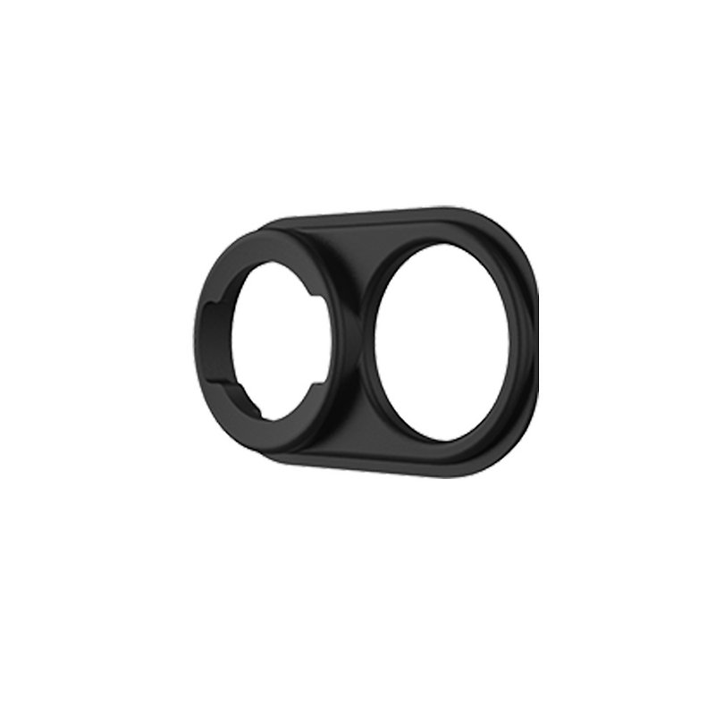 鋁合金 電腦配件 黑色 - 新代 手機專用擴充鏡頭轉接環 for iPhone*