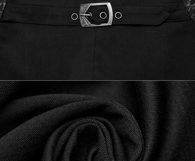 ゴシッククラシカルウォーロックスーツタキシード/フェイク