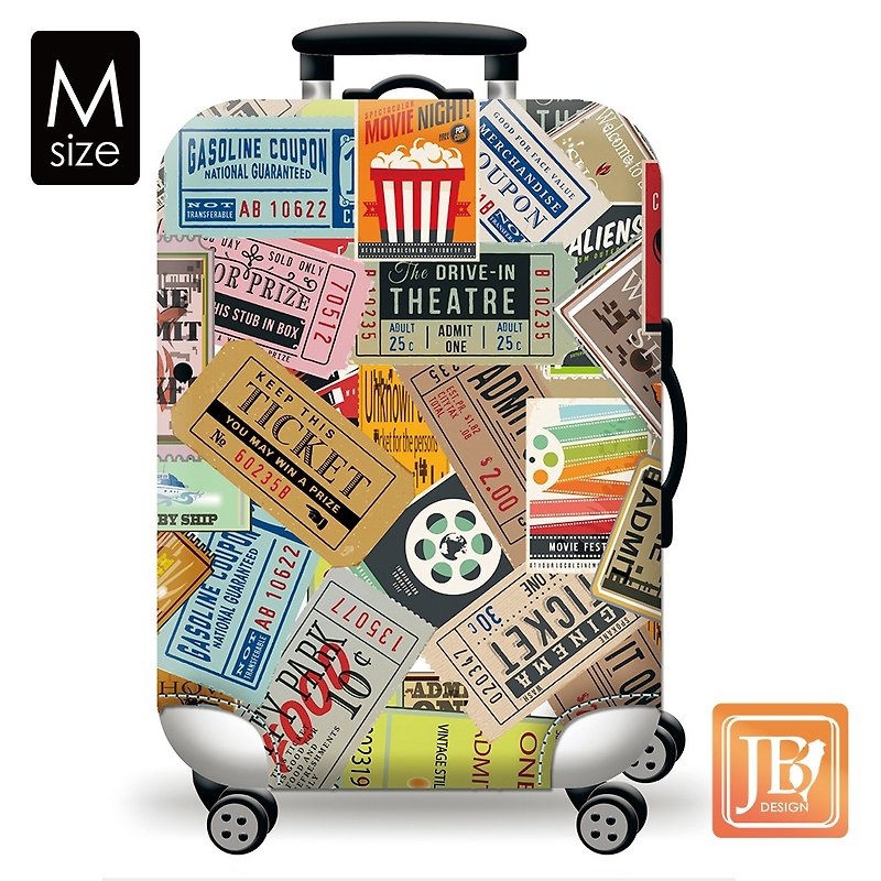 Colorful luggage cover-American Rock (M) - Luggage & Luggage Covers - Other Materials 
