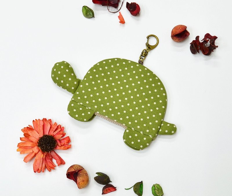 Turtle coin purse - Coin Purses - Cotton & Hemp 