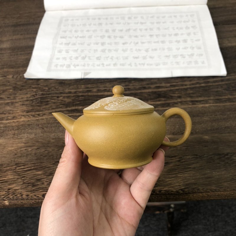 Horizontal spot real shot big mouth cover water refreshing ultra-thin tire production difficulty great bubble raising effect is brilliant - ถ้วย - ดินเผา สีเทา