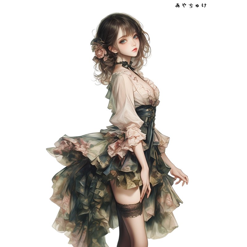 【5月下旬新作】07-087-0063 コラージュステッカー - 貼紙 - 紙 