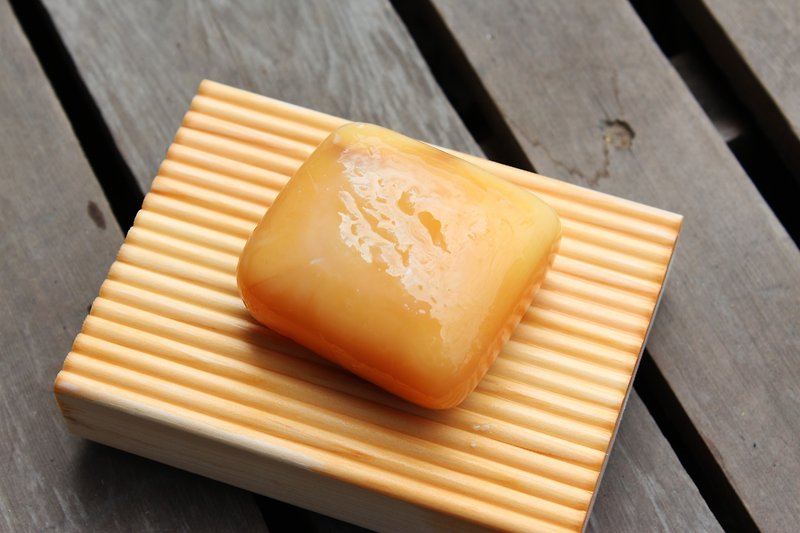 Ichiro Muso/Scale-free Soap Dish - ของวางตกแต่ง - ไม้ สีนำ้ตาล