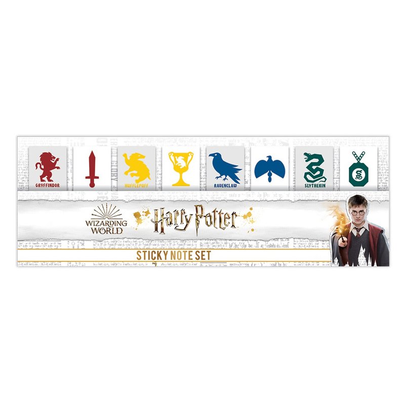 【哈利波特】學院圖騰便利貼 / Harry Potter - 便條紙/便利貼 - 其他材質 多色