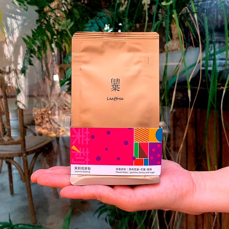 Leaffree | Jasmine Oolong | Tea Bags 8 - Tea - Other Materials Pink